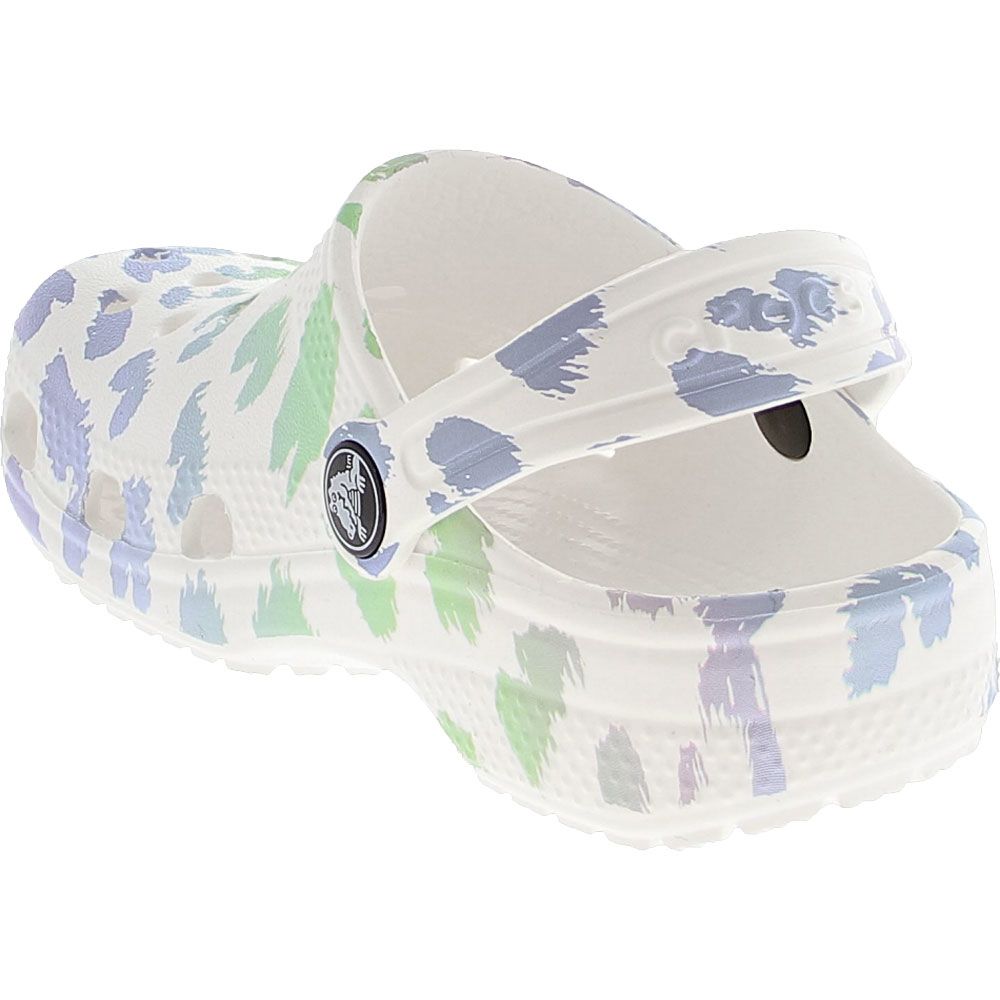 Crocs Out Of This World 2 Water Sandals - Boys | Girls White Navy Back View