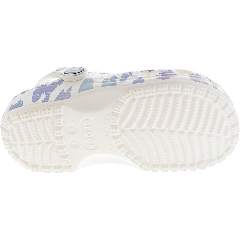 Crocs Out Of This World 2 Water Sandals - Boys | Girls White Navy Sole View
