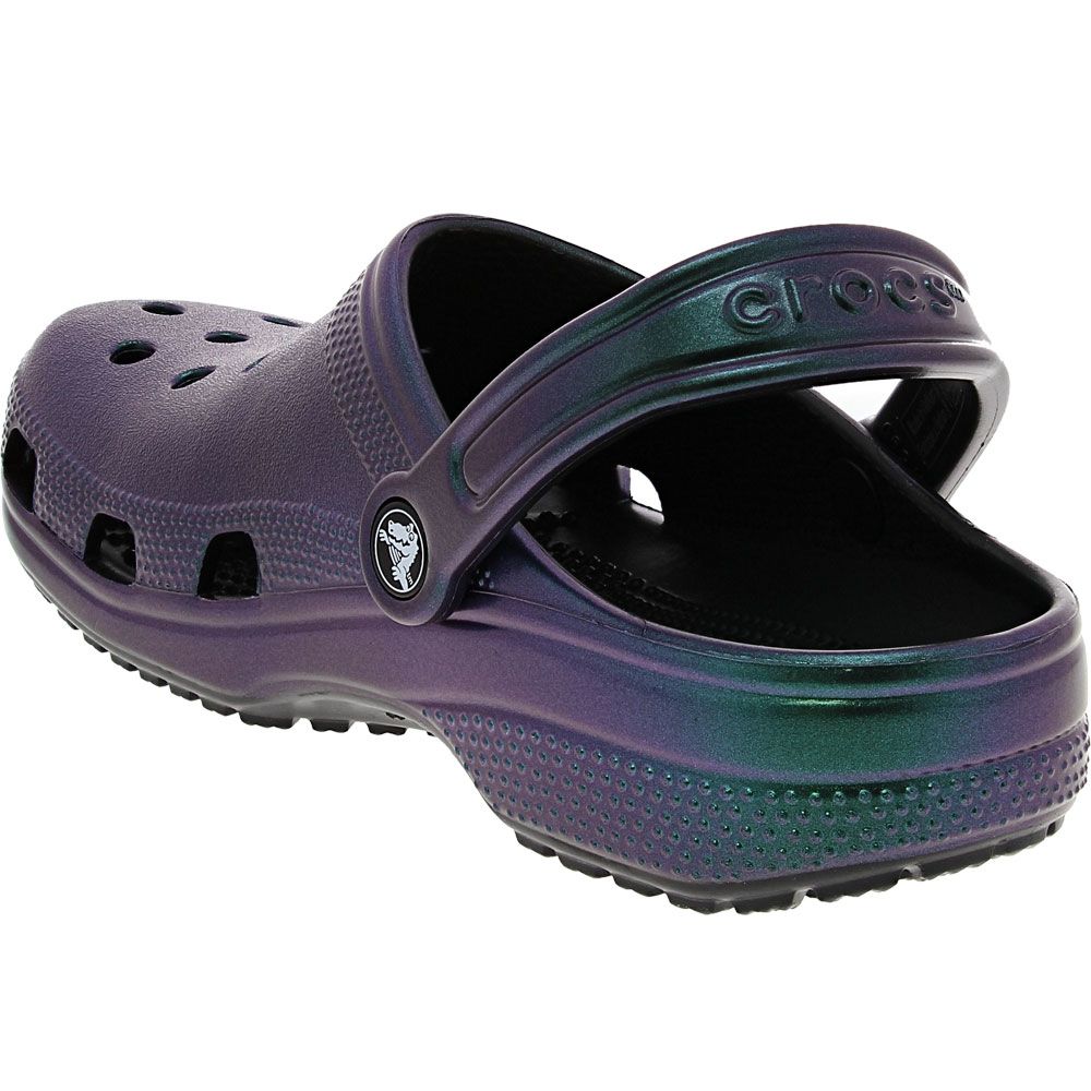 Crocs Classic Prismatic Water Sandals - Mens Black Back View