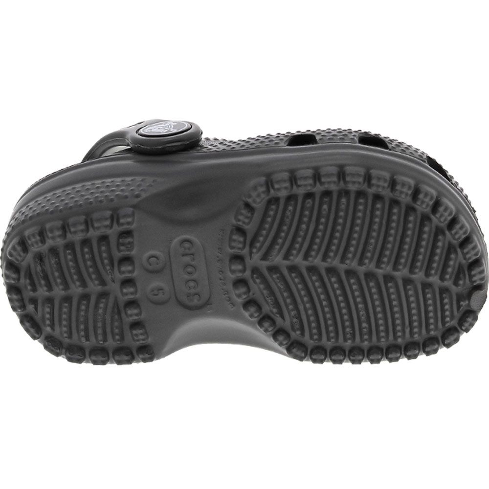Crocs Classic Toddler Sandals - Baby Toddler Slate Grey Sole View