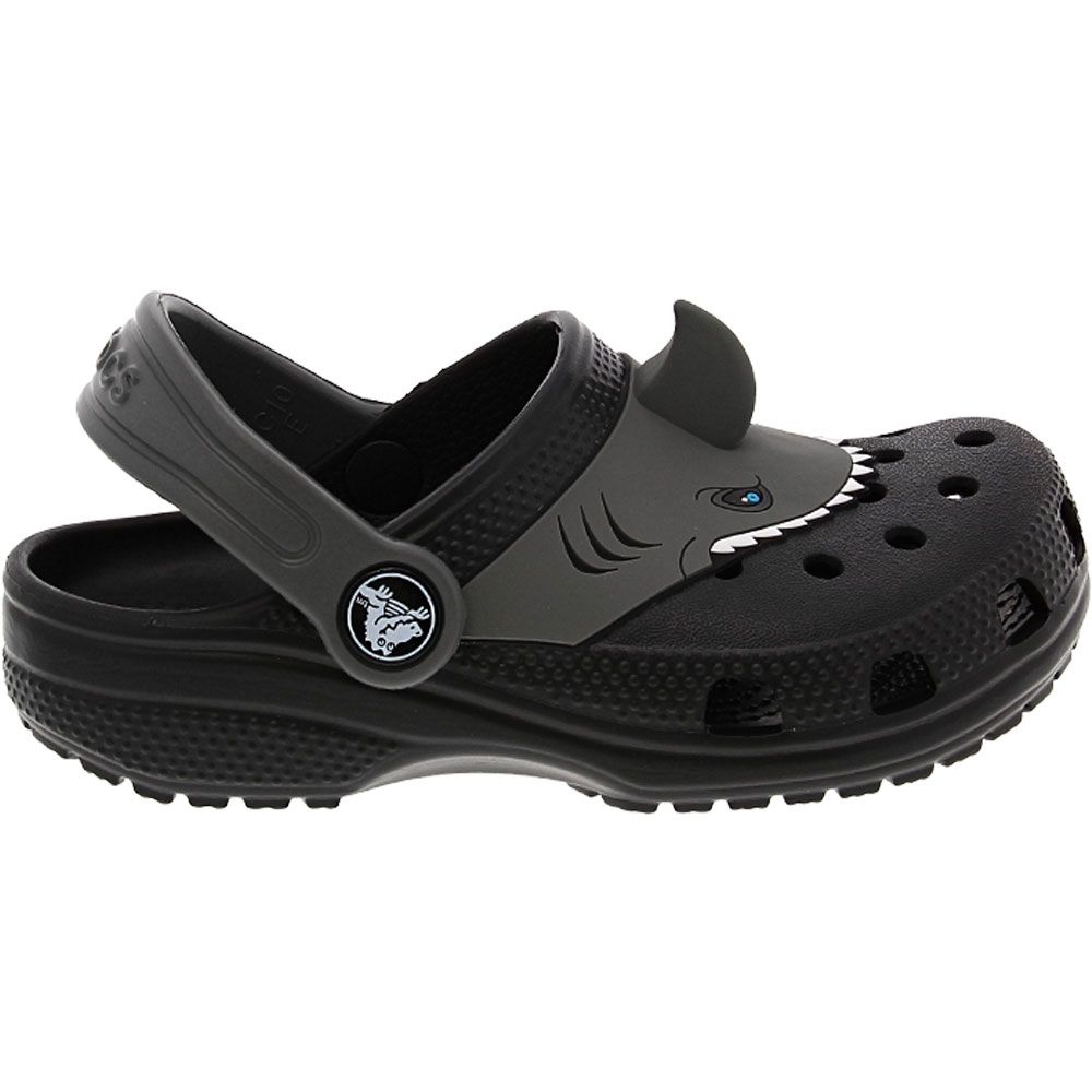 Crocs Classic I Am Shark Water Sandals - Boys Black