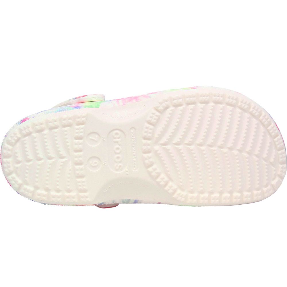 Crocs Classic Beach Dye Clog Water Sandals - Mens Multi Sole View