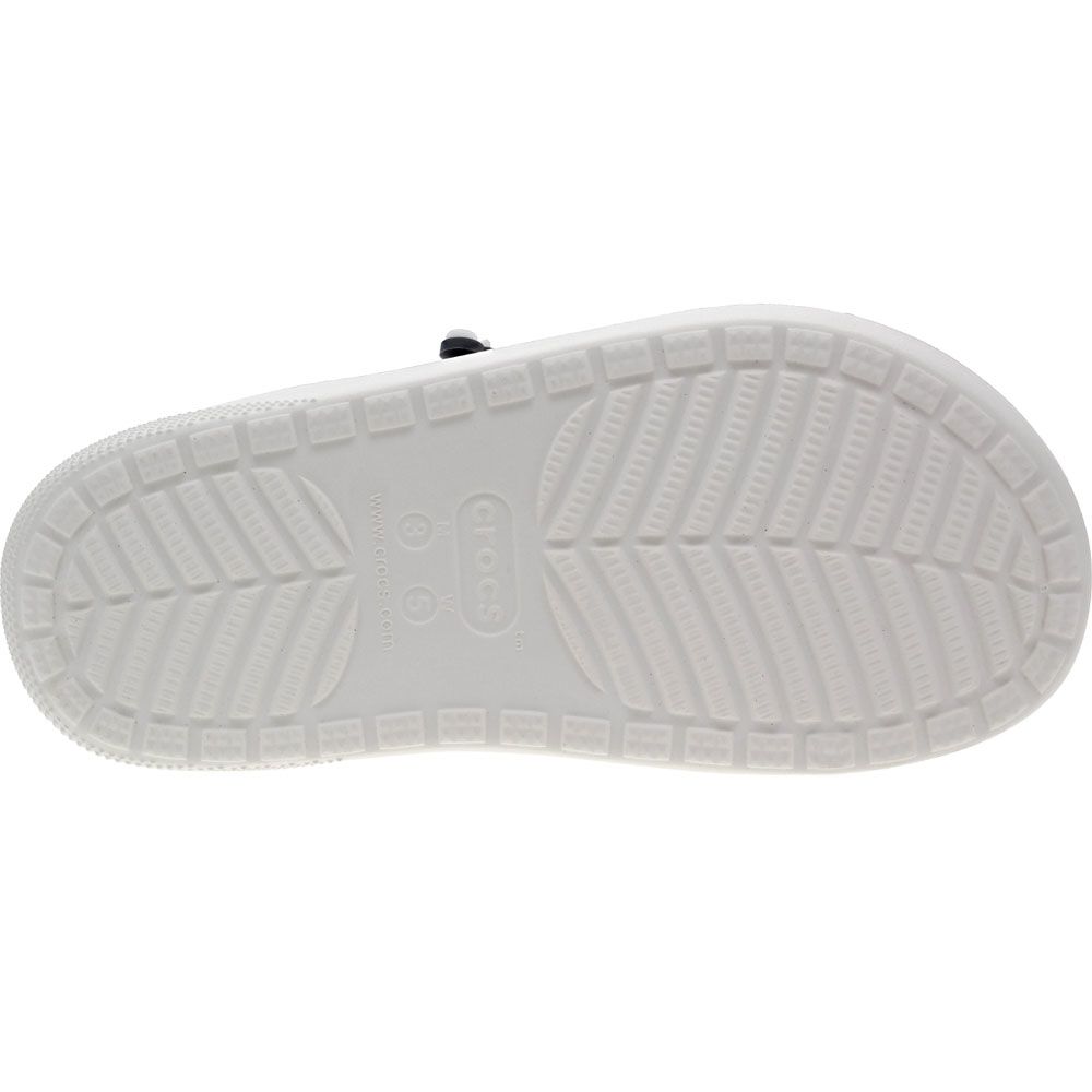 Crocs Cozzzy Sandal Sandals - Womens White Sole View