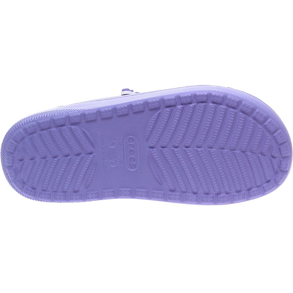 Crocs Cozzzy Sandal Sandals - Womens Digital Violet Sole View