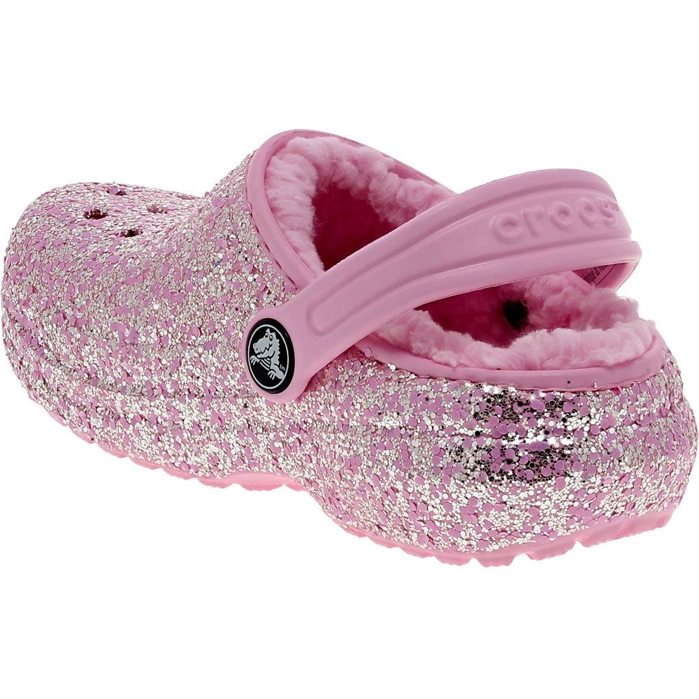 Crocs Classic Lined Glitter Clog Baby Toddler Shoes Rogan s Shoes