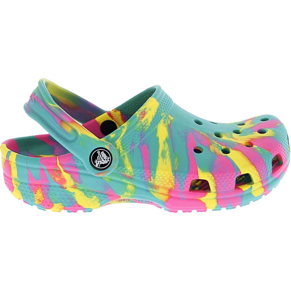 Kids Classic Marbled Clog Crocs Shoes Clogs 