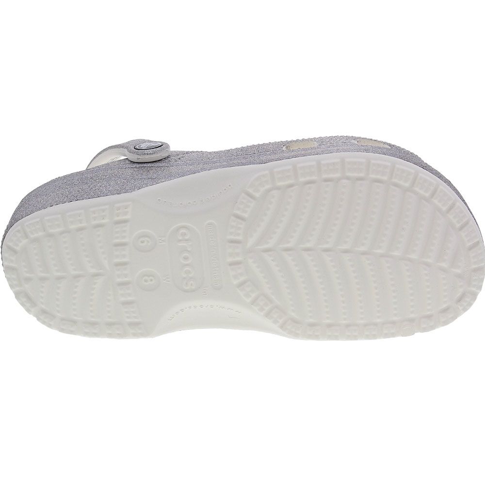 Crocs Classic Glitter 2 Unisex Water Sandals  Multi Glitter Sole View