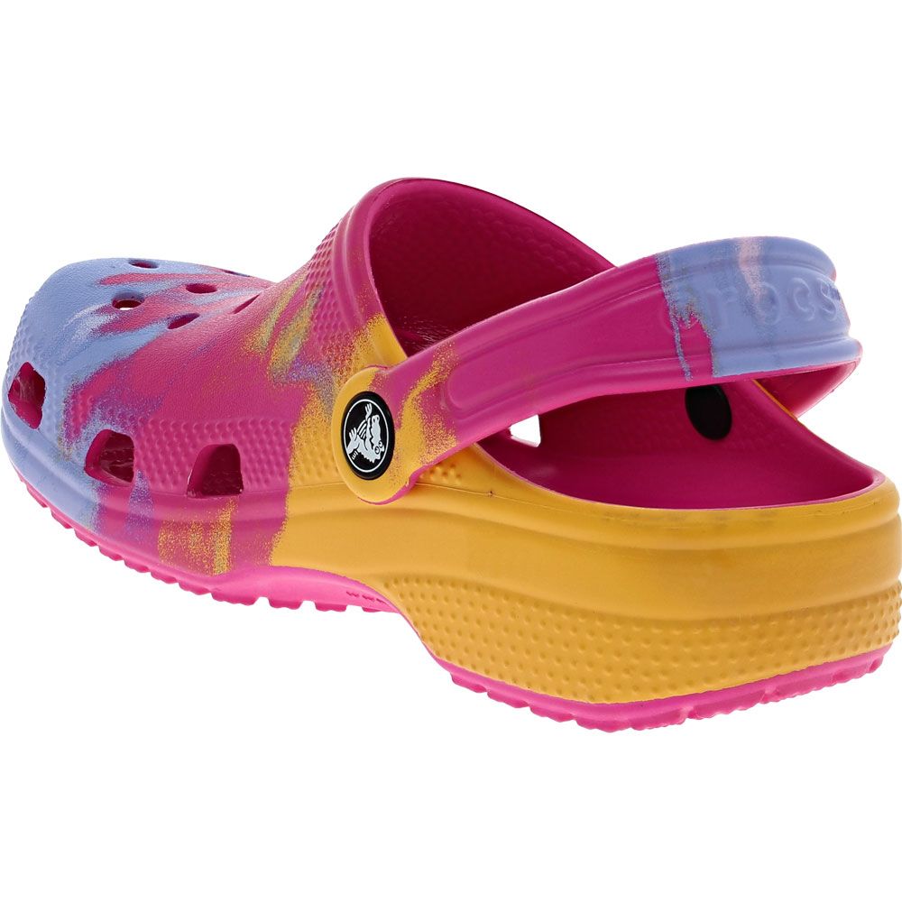 Crocs Classic Ombre Water Sandals - Boys | Girls Juice Multi Back View