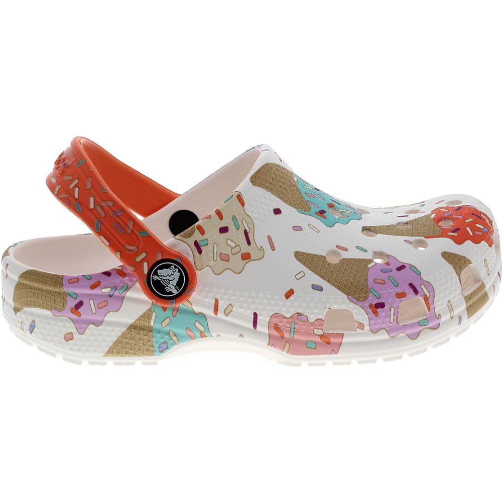 Crocs Classic Ice Cream Graphic Clog | Girls Sandals | Rogan's Shoes