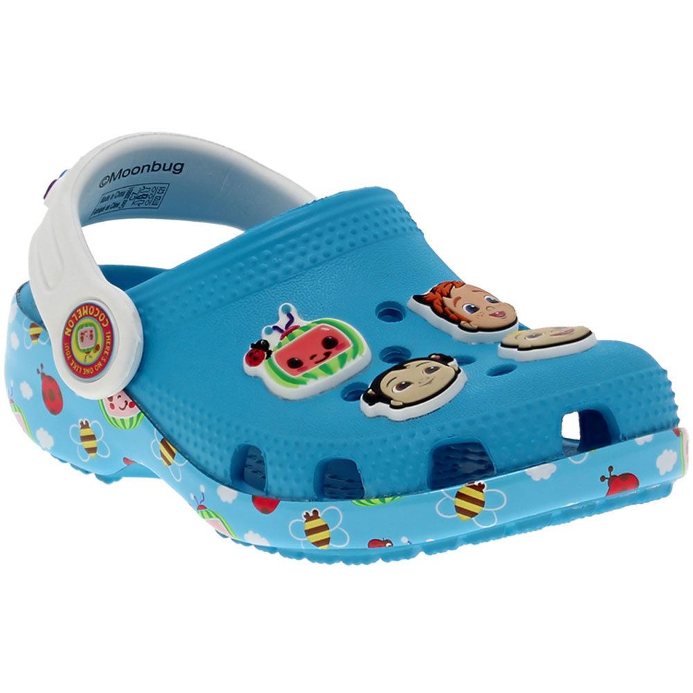 Crocs Cocomelon Classic Clog Sandals - Baby Toddler Electric Blue