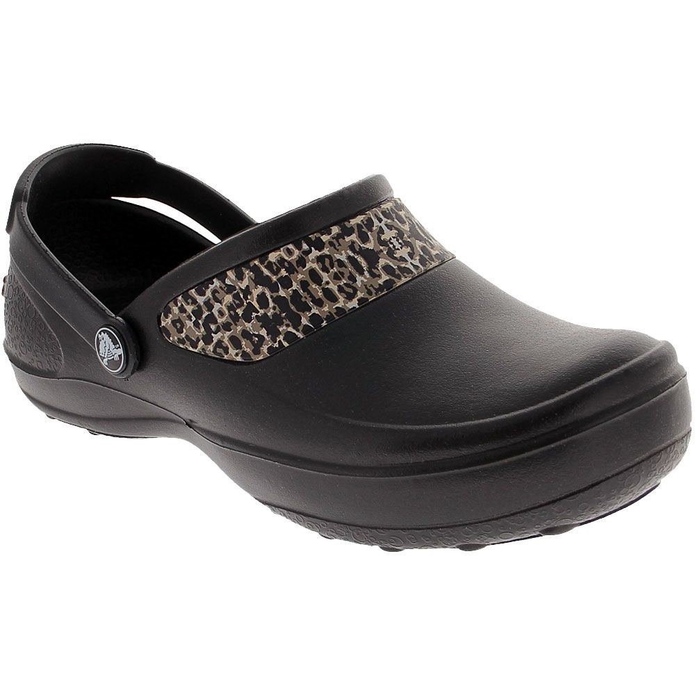 Crocs Mercy Clog Sandals - Womens Black Gold