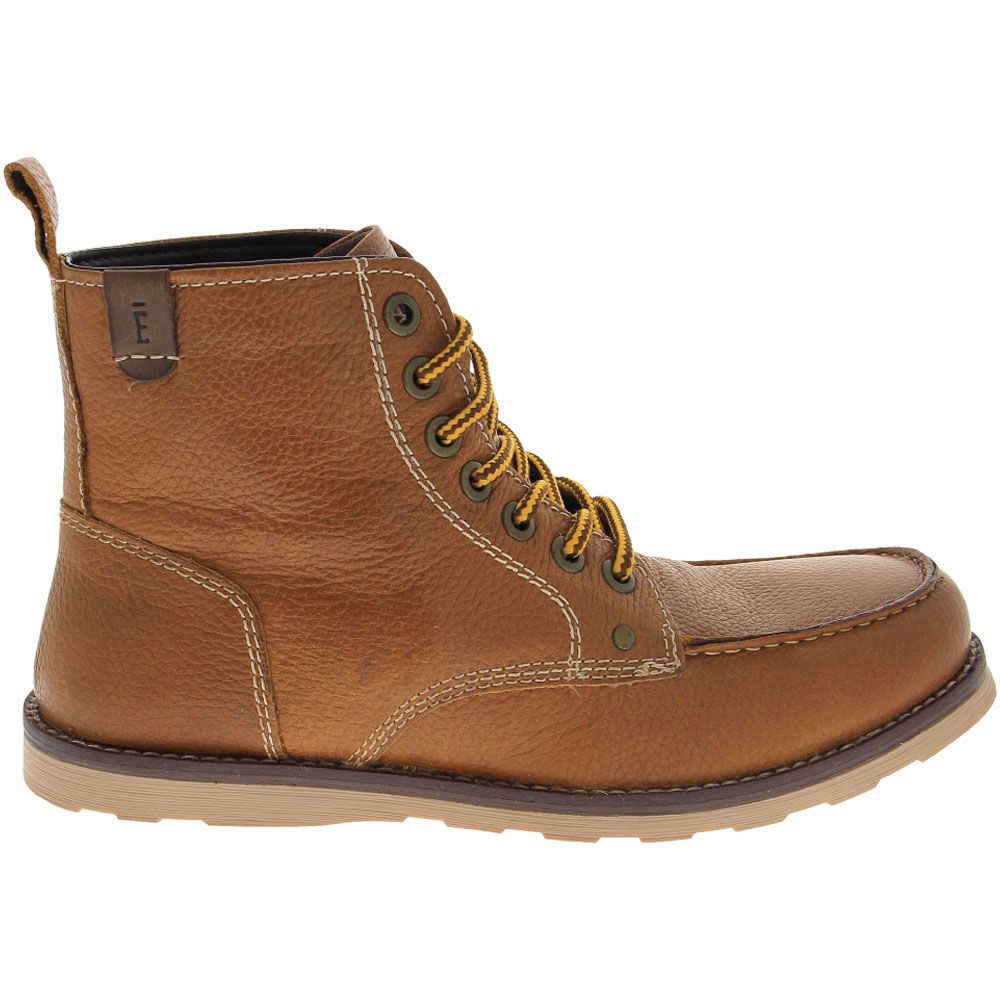Crevo Buck Lace Up Ankle Boots - Mens Caramel