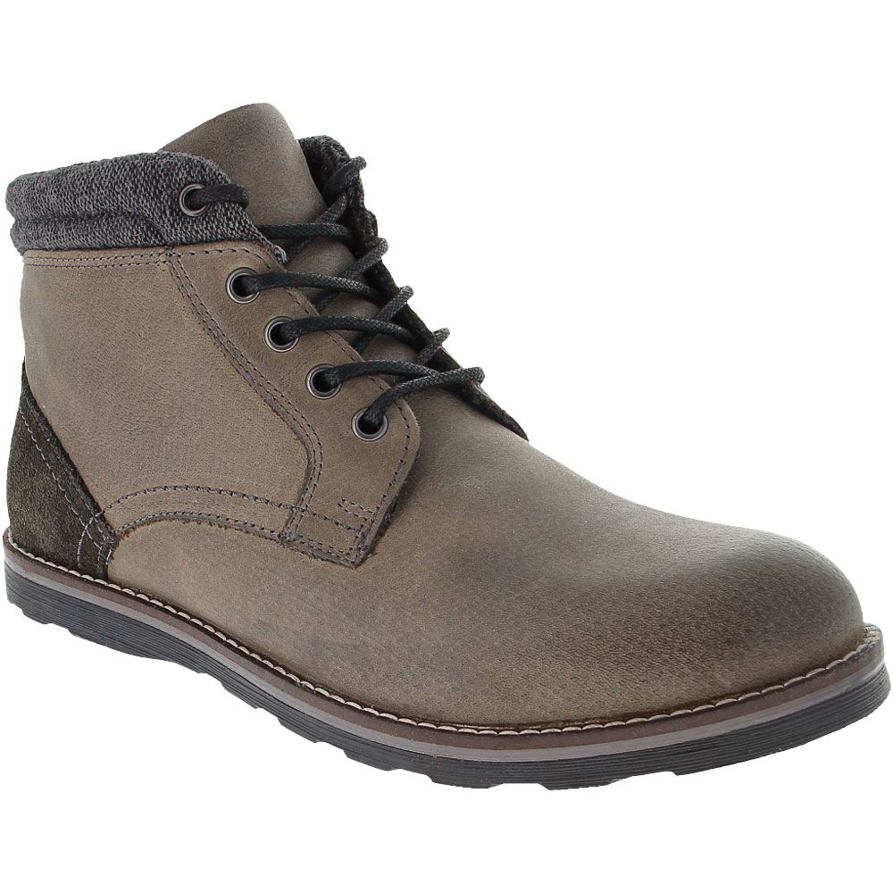 Crevo Geoff Mens Casual Ankle Boots Grey
