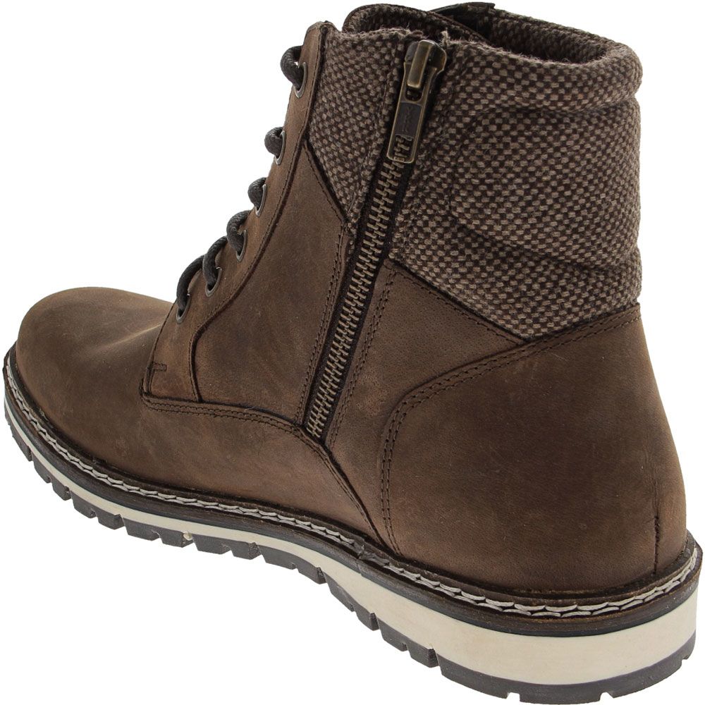Crevo Evanns Casual Boots - Mens Brown Back View