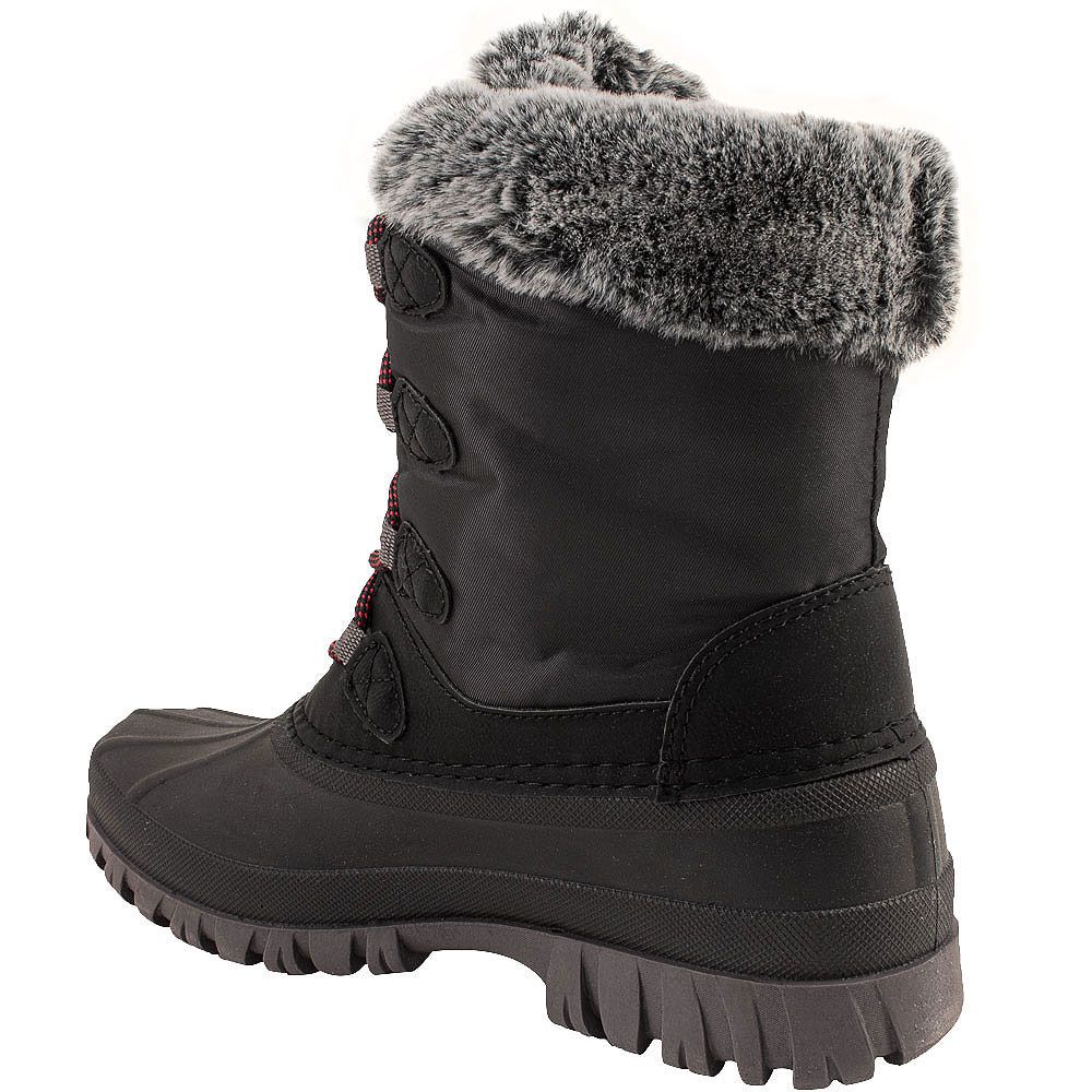 Cougar Cabot Winter Boots - Womens Black Back View