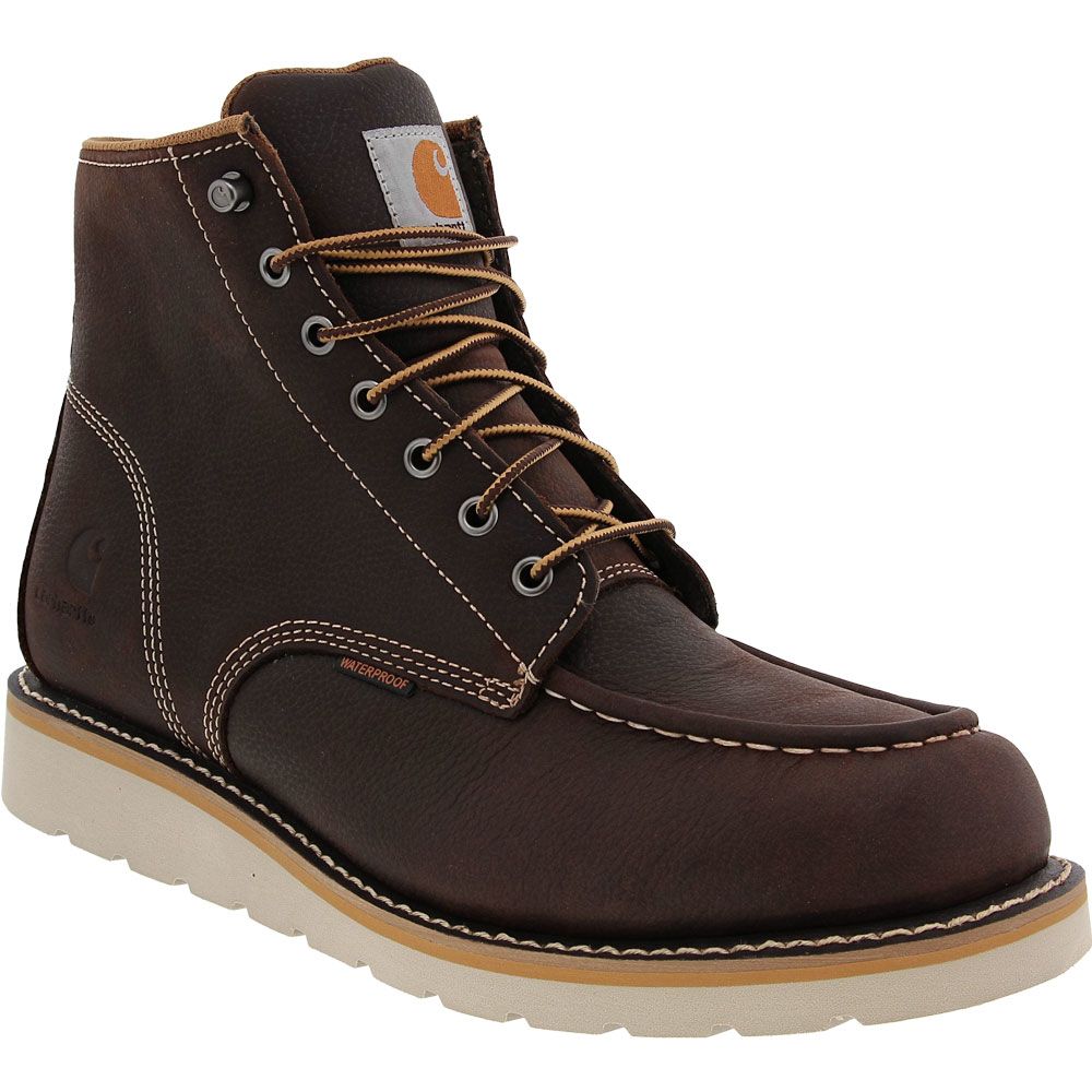 Carhartt 6095 Non-Safety Toe Work Boots - Mens Brown