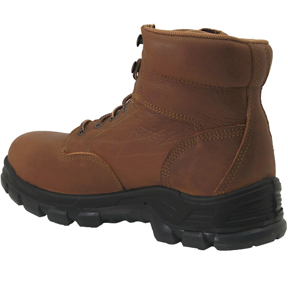 Carhartt 6340 Composite Toe Work Boots - Mens Brown Back View
