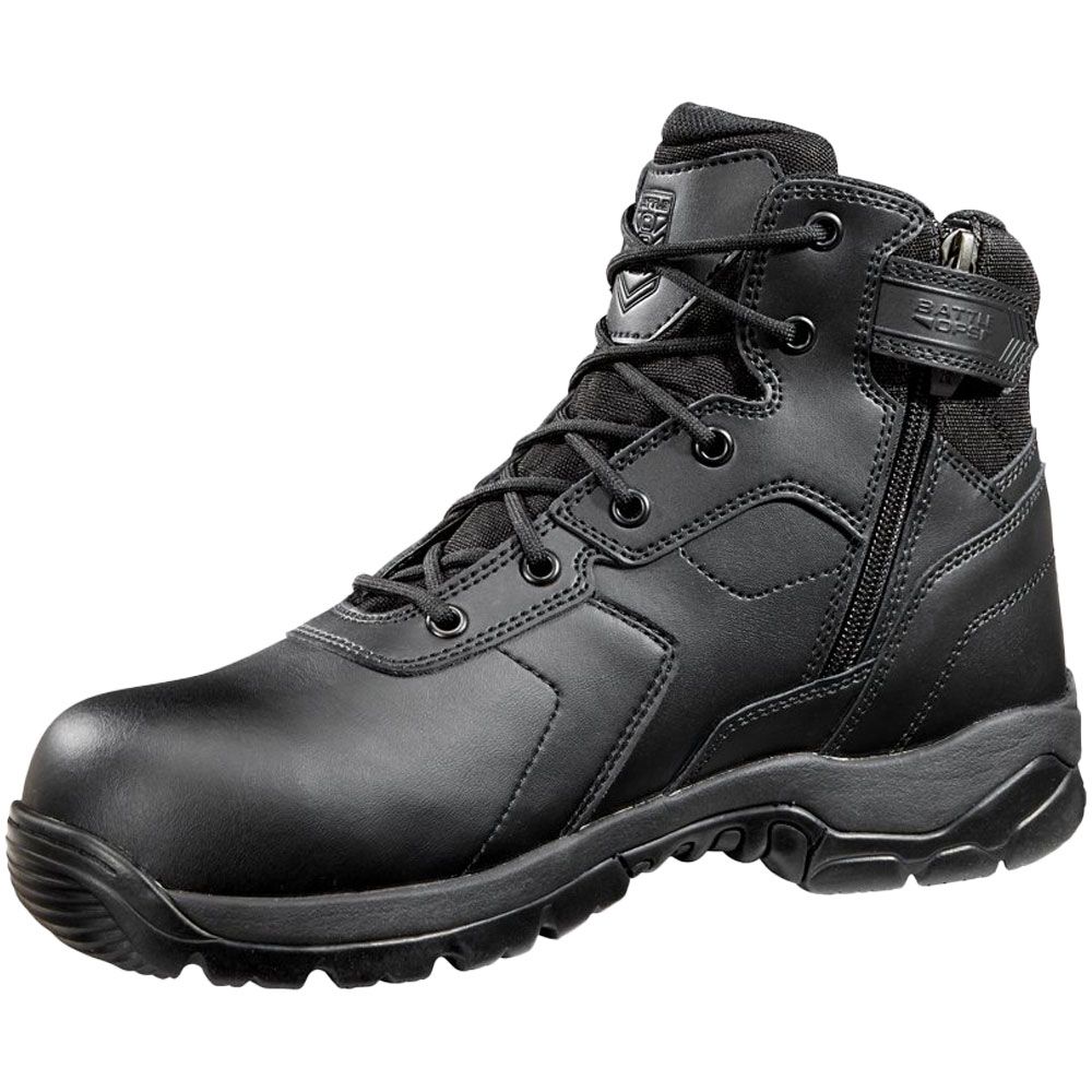Carhartt 6" Side Zip BOPS6002 Mens Work Boots Black Back View