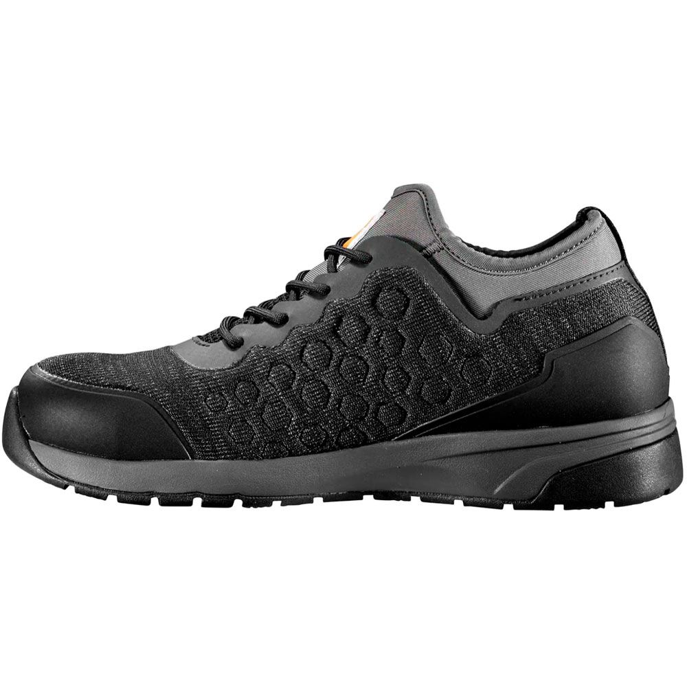 Carhartt Force Nano Sneaker Composite Toe Work Shoes - Mens Black Back View