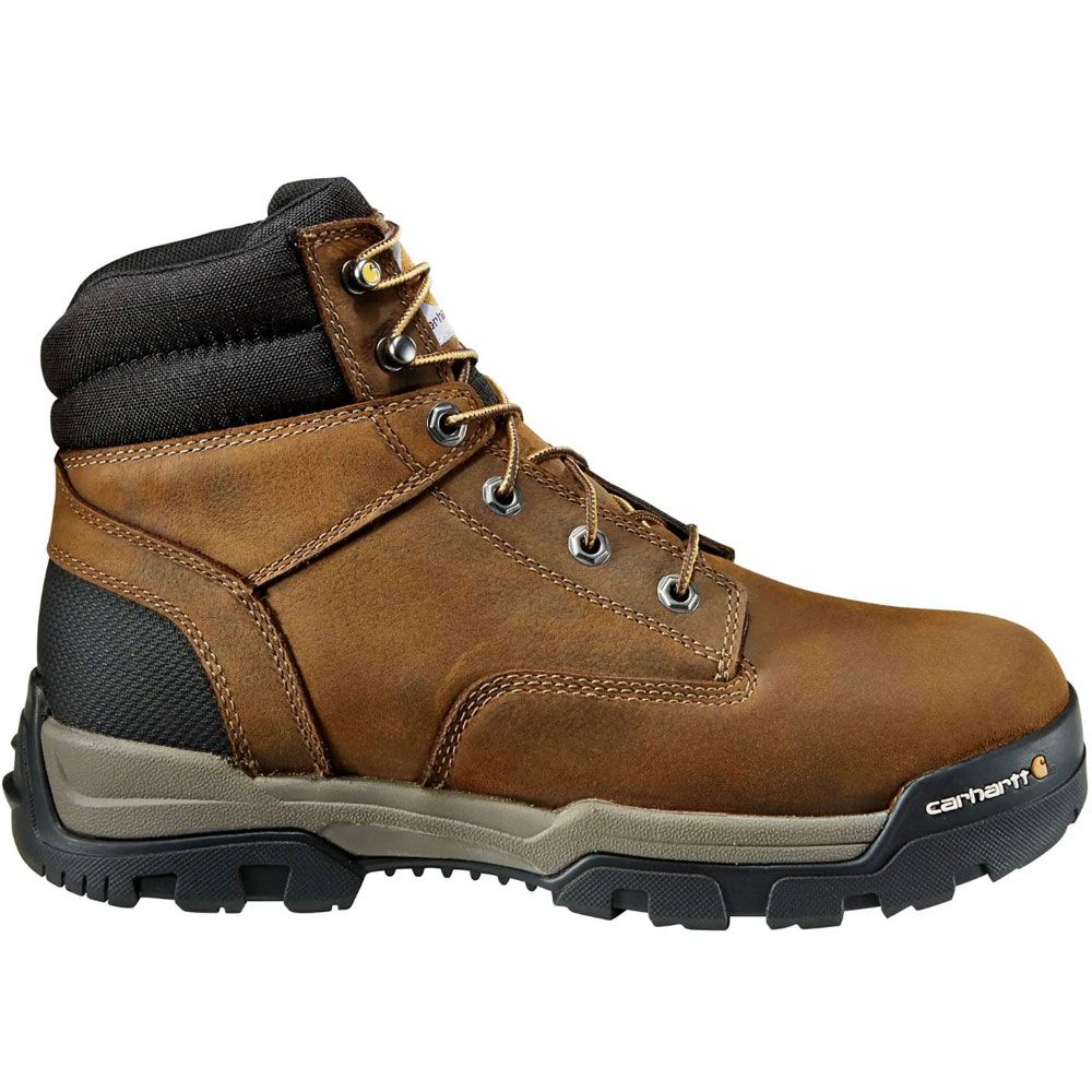 Carhartt Cme6047 Non-Safety Toe Work Boots - Mens Bison Brown Oil Tan