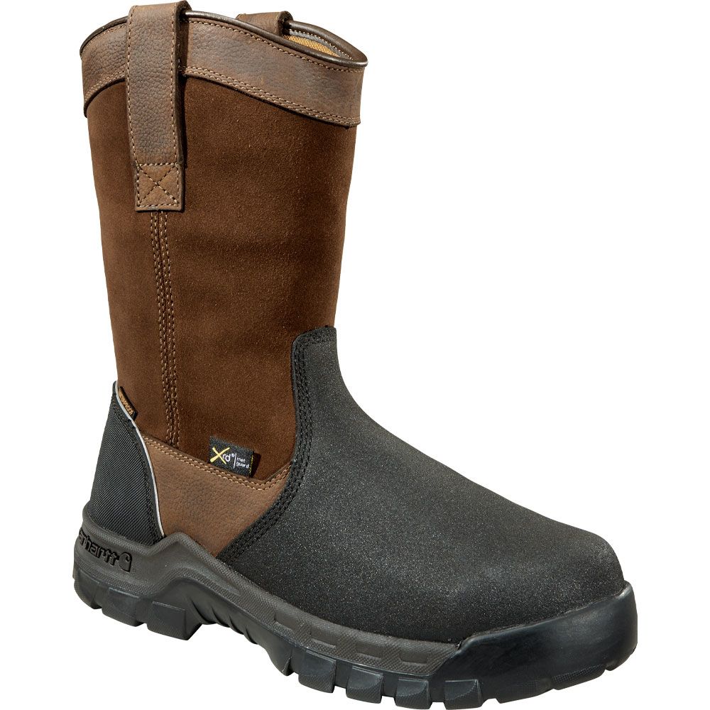 Carhartt Cmf1721 Composite Toe Work Boots - Mens Brown