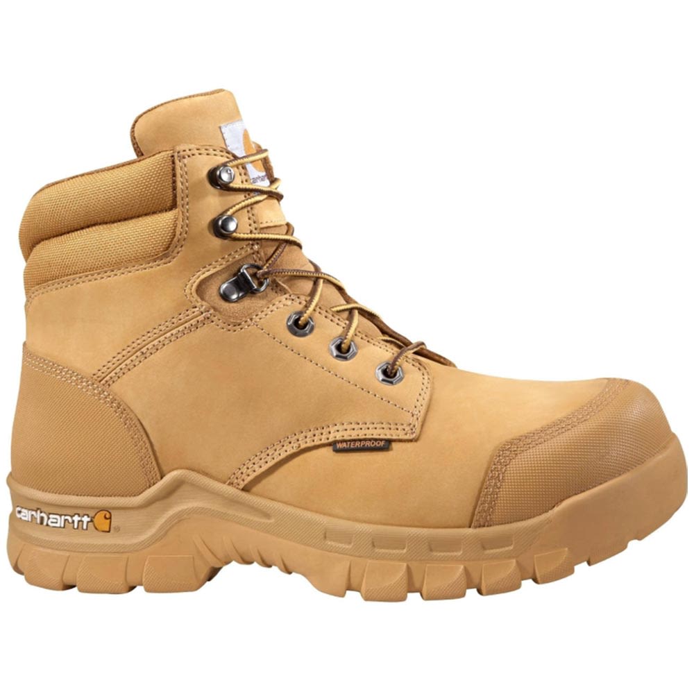 Carhartt Cmf6056 Non-Safety Toe Work Boots - Mens Wheat Side View
