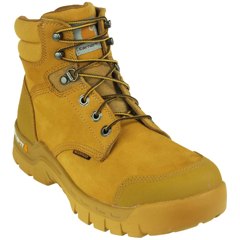 Carhartt Cmf6356 Composite Toe Work Boots - Mens Wheat