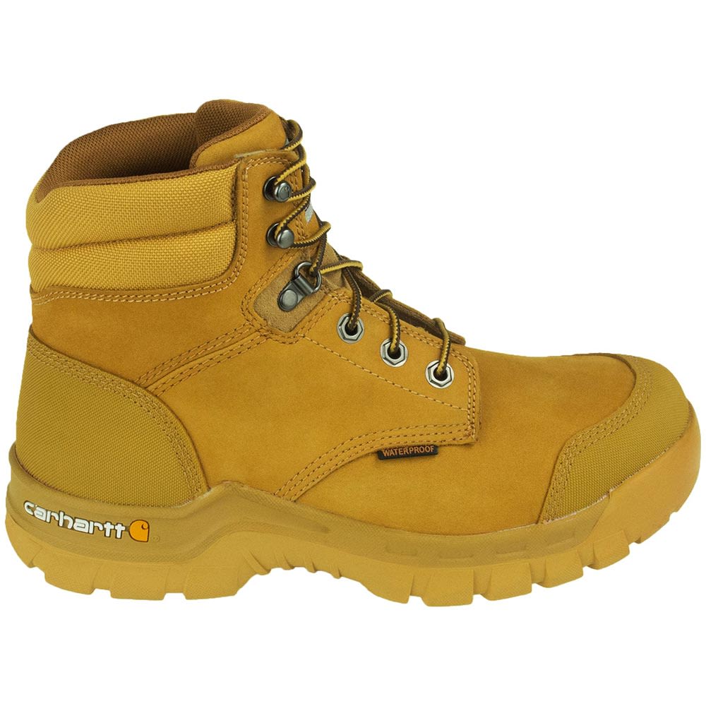 Carhartt Cmf6356 Composite Toe Work Boots - Mens Wheat Nubuck
