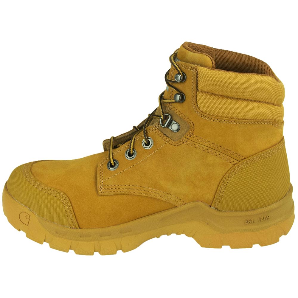 Carhartt Rugged Flex CMF6356 Mens Composite Toe Work Boots Wheat Back View