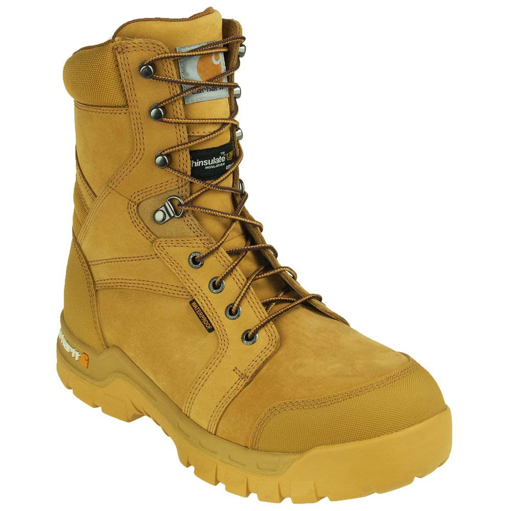 Carhartt Cmf8058 Non-Safety Toe Work Boots - Mens Wheat