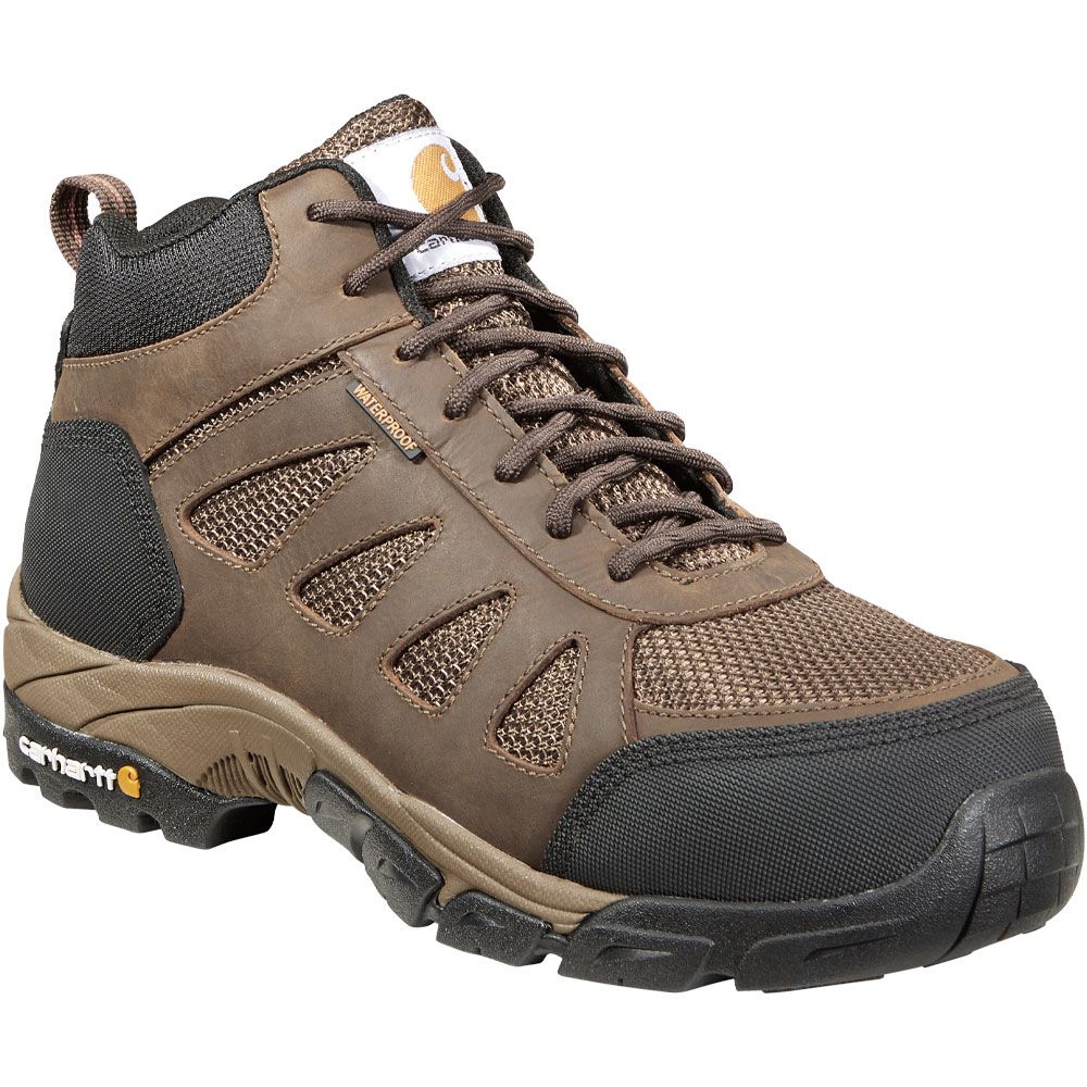 Carhartt Cmh4180 Non-Safety Toe Work Boots - Mens Dark Brown