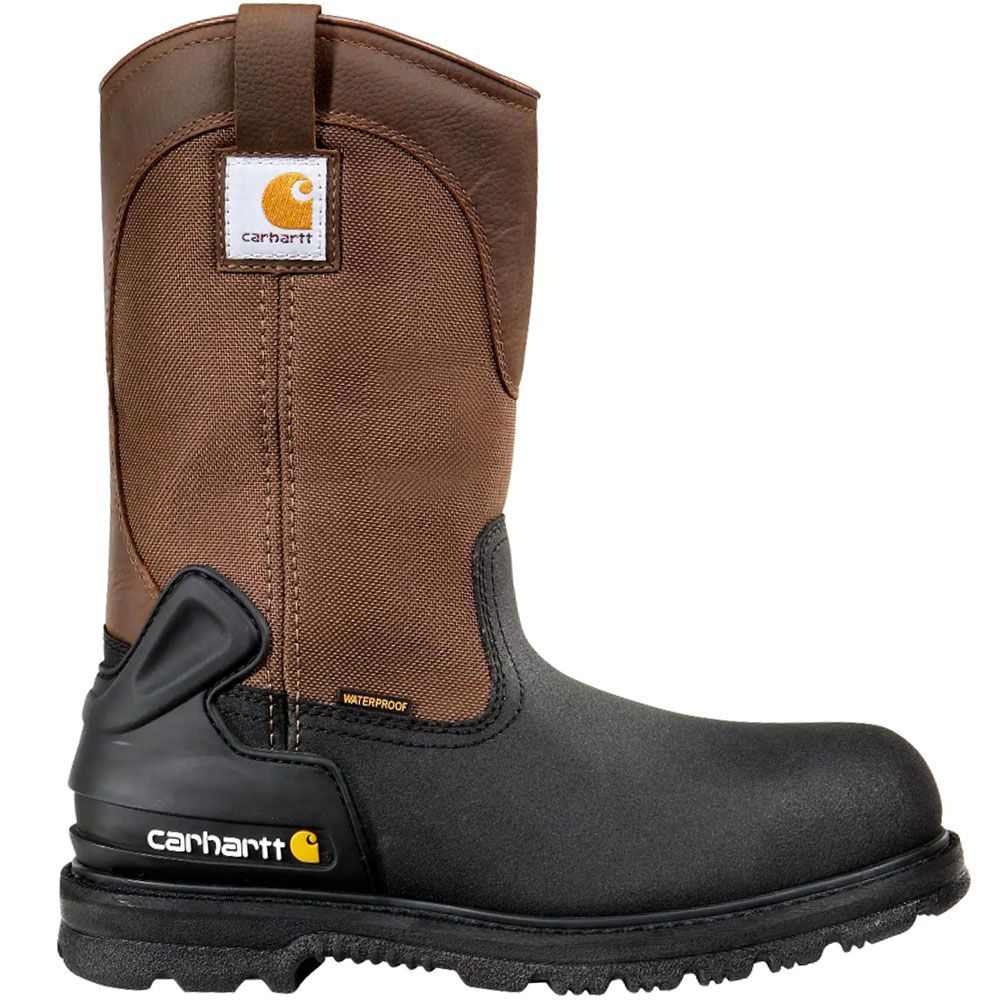 Carhartt CMP1259 Safety Toe Work Boots - Mens Brown and Black Leather