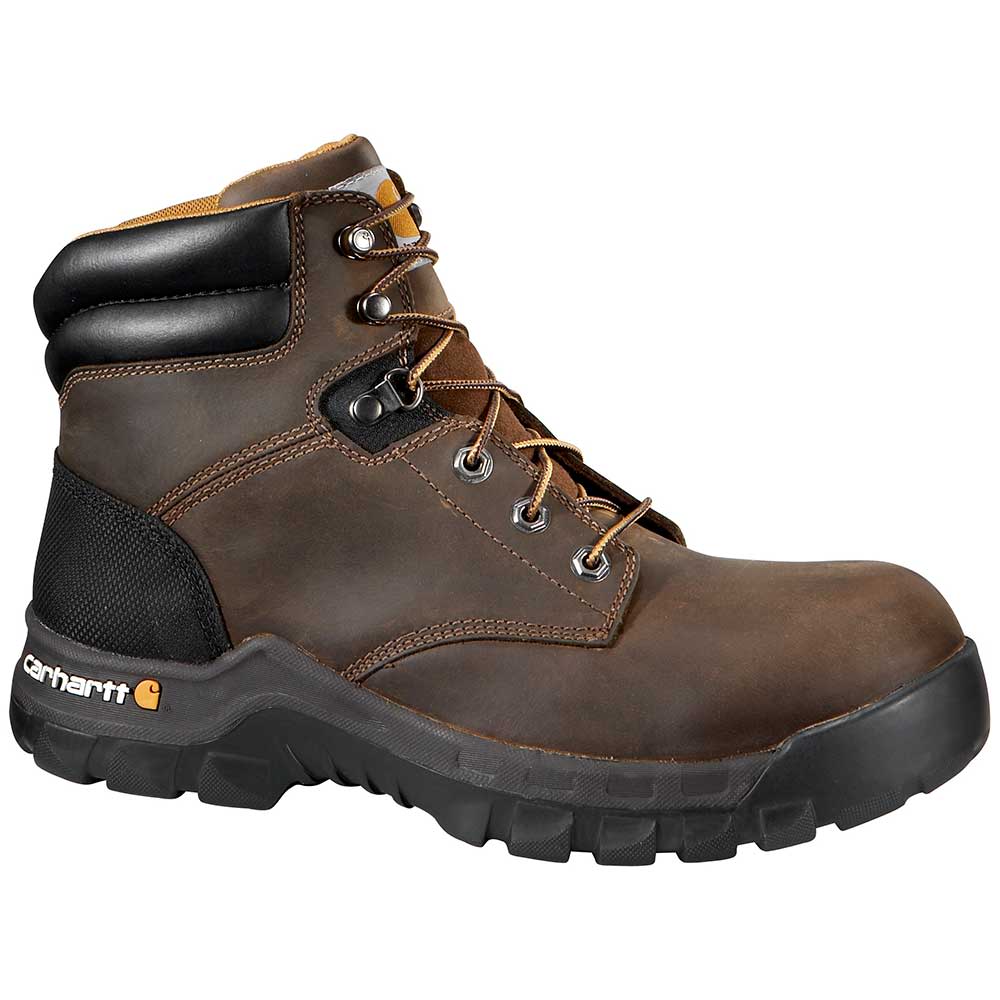 Carhartt Cwf5355 Composite Toe Work Boots - Womens Brown Side View