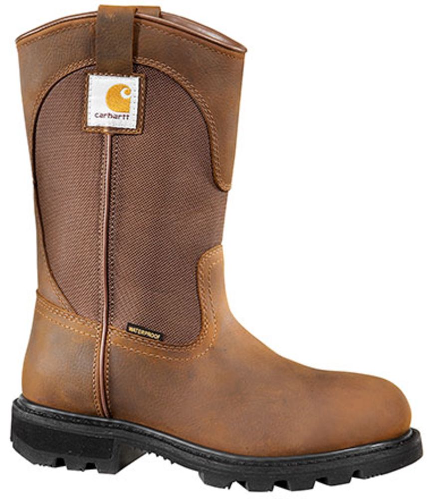 Carhartt CWP1250 Safety Work Boots - Womens Bison Brown Oil Tan