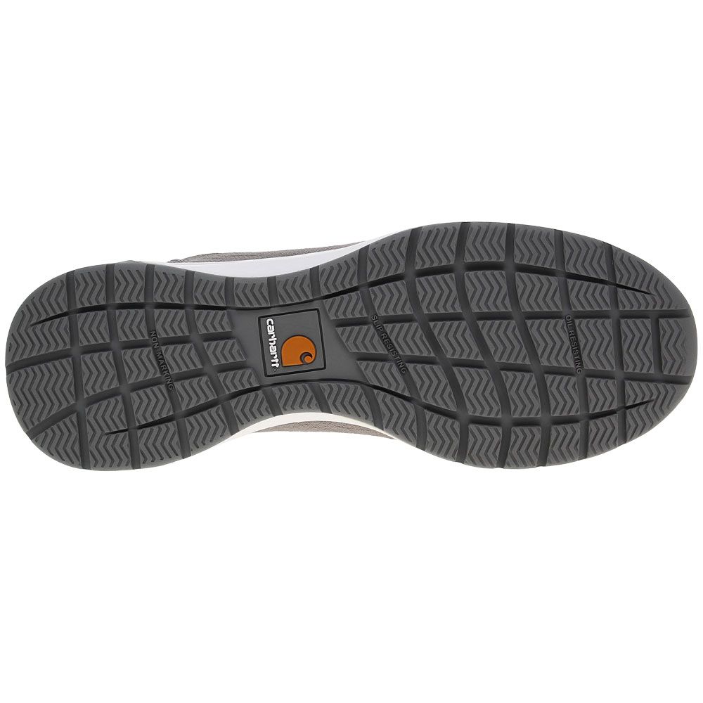 Carhartt Force Non-Safety Toe Work Shoes - Mens Grey Sole View