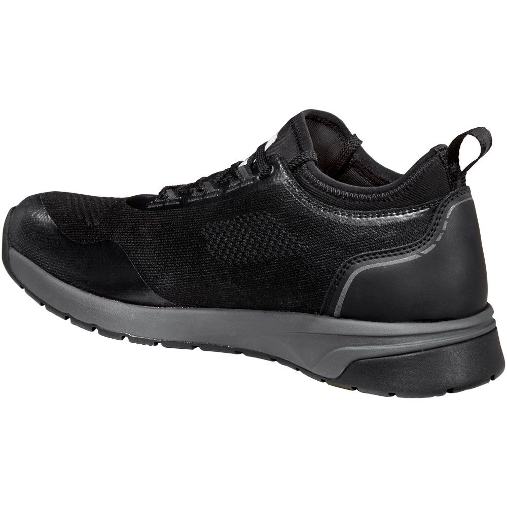 Carhartt Force Athletic Composite Toe Work Shoes - Mens Black Back View