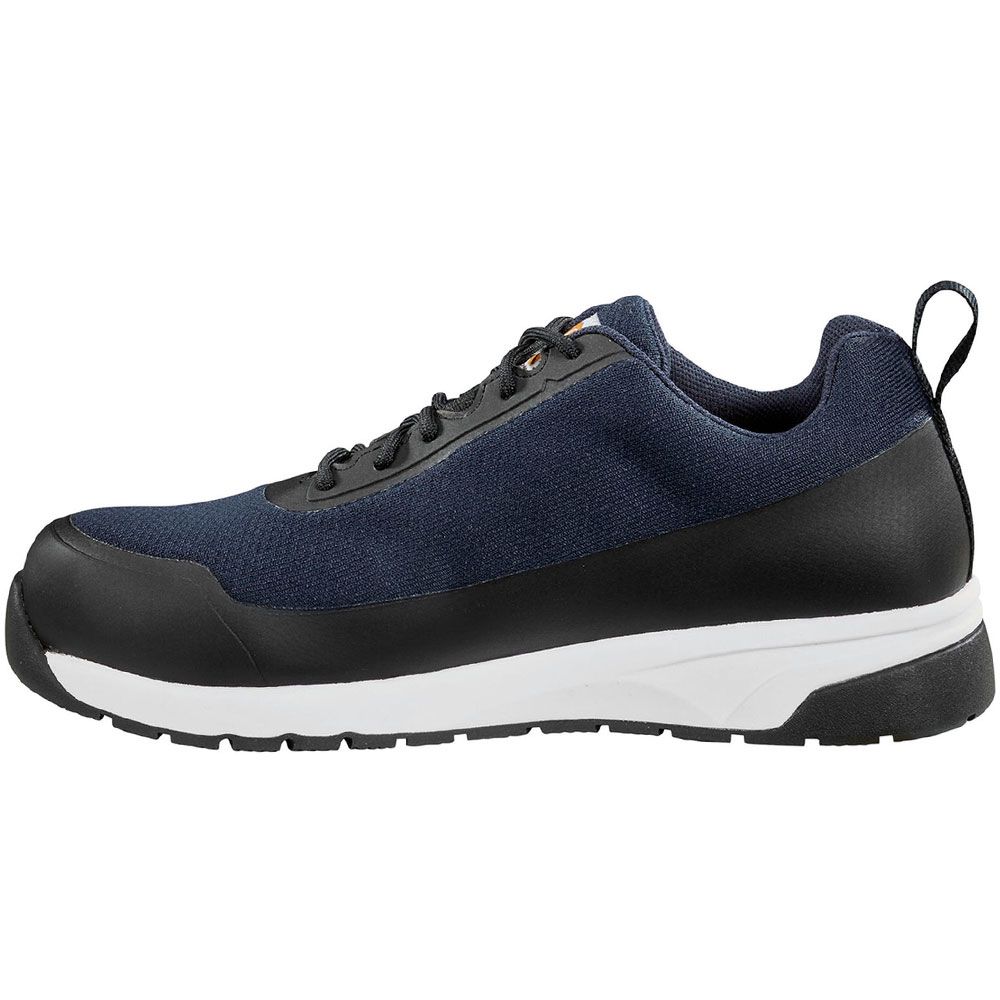 Carhartt Force Sd Nano Composite Toe Work Shoes - Mens Navy Back View