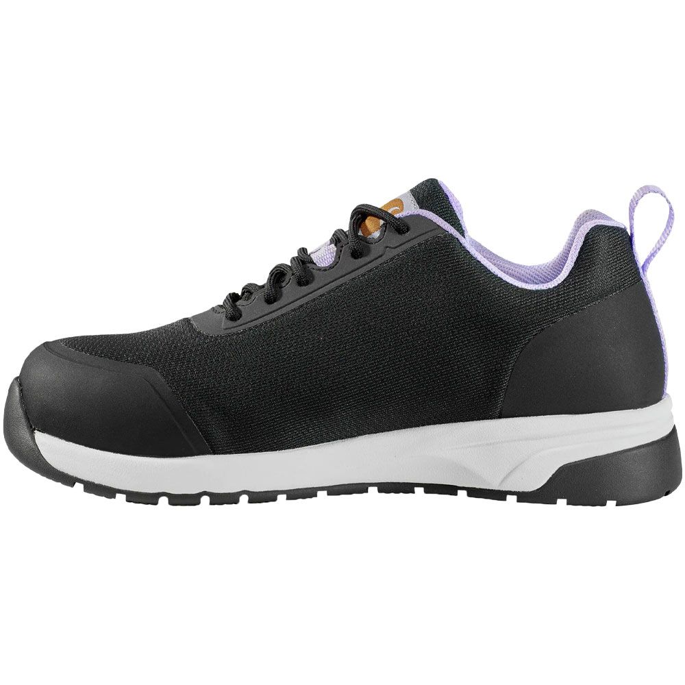 Carhartt FA3482 Force Nano Womens Composite Toe Work Shoes Black Back View