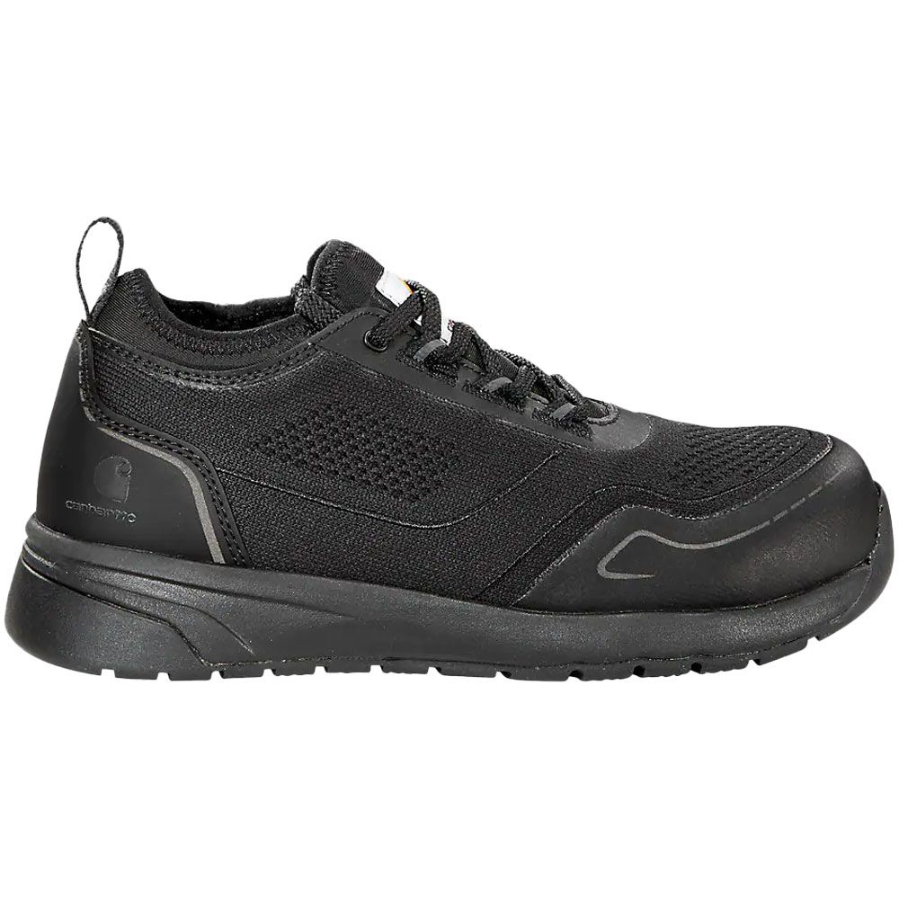 Carhartt Force 3 In EH Composite Toe Work Shoes - Womens Black Side View