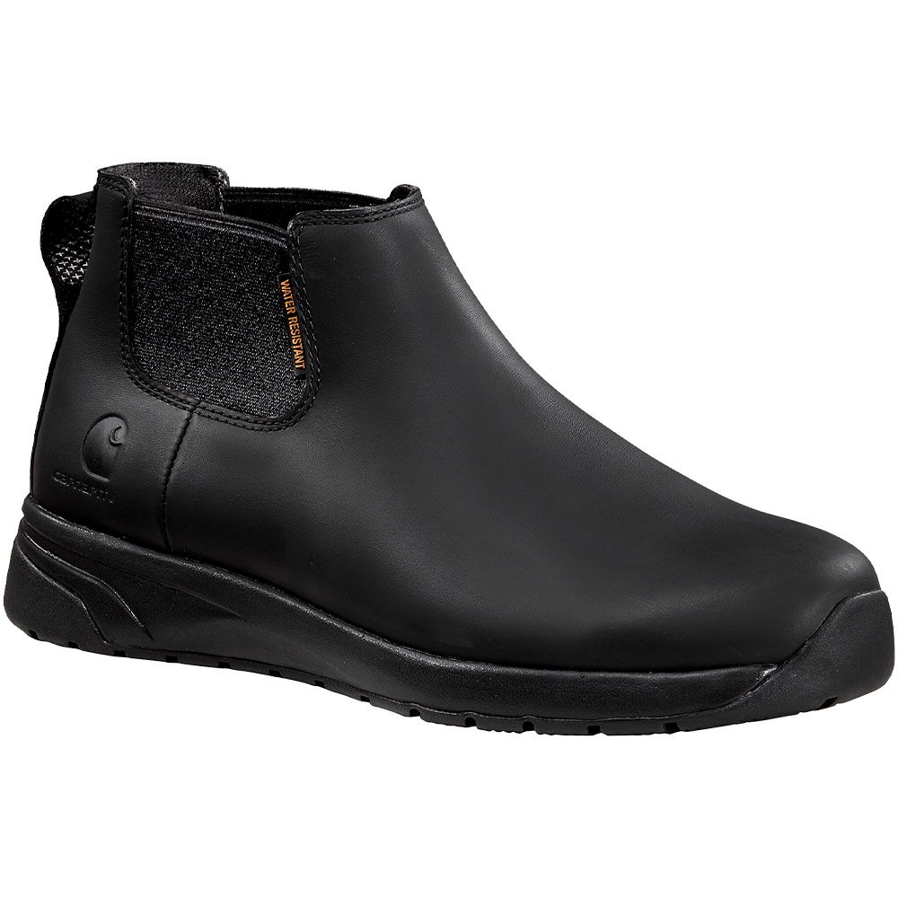 Carhartt Force 4" Romeo Nt Blk Safety Toe Work Boots - Mens Black