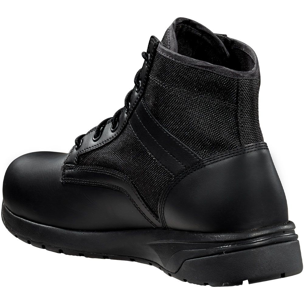Carhartt Force 5" Sneaker Boot Non-Safety Toe Work Boots - Mens Black Back View