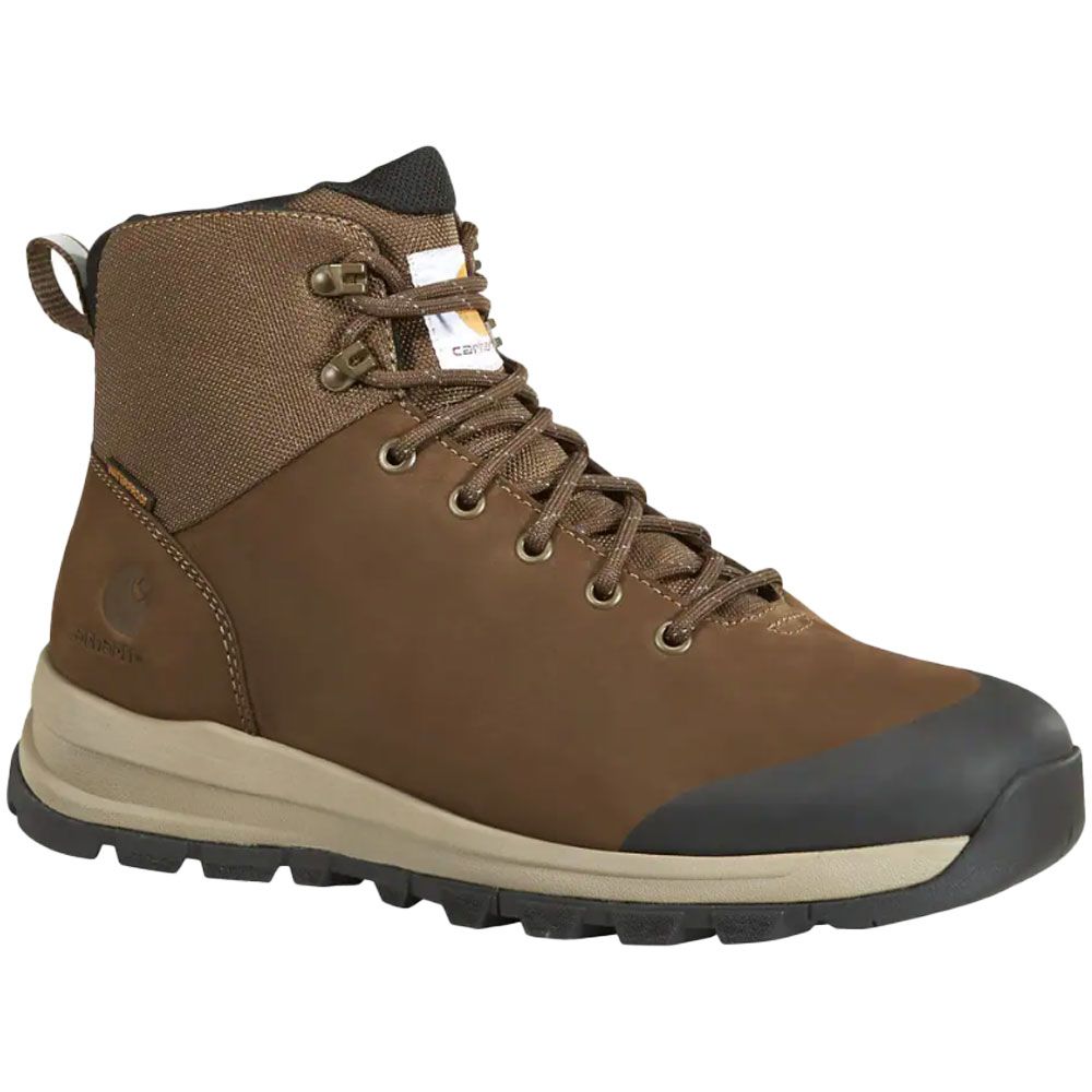 Carhartt Outdoor Mid Wp Non-Safety Toe Work Boots - Mens Dark Brown