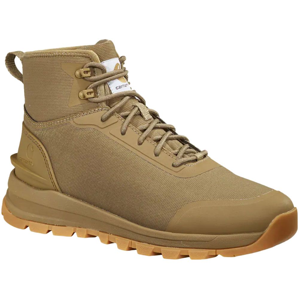Carhartt Outdoor Utility 5" FH5036 Mens Non-Safety Toe Work Boots Coyote Nubuc Hi Abrasion Fabric