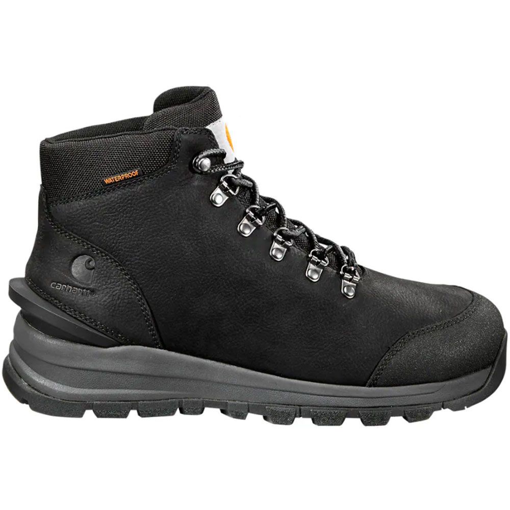 Carhartt Gilmore Wp 5" Non-Safety Toe Work Boots - Mens Black Side View