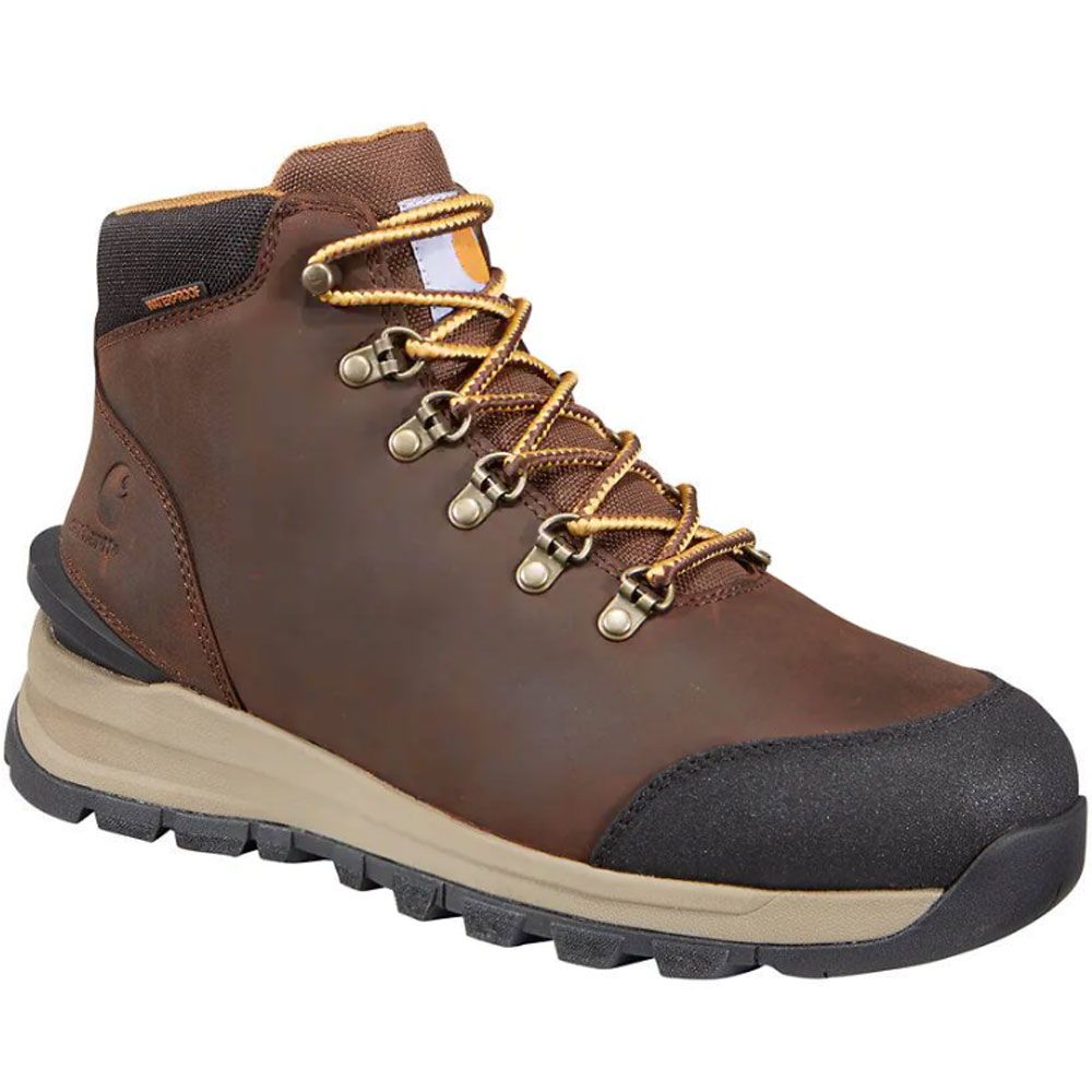 Carhartt Gilmore Wp 5" Non-Safety Toe Work Boots - Mens Dark Brown