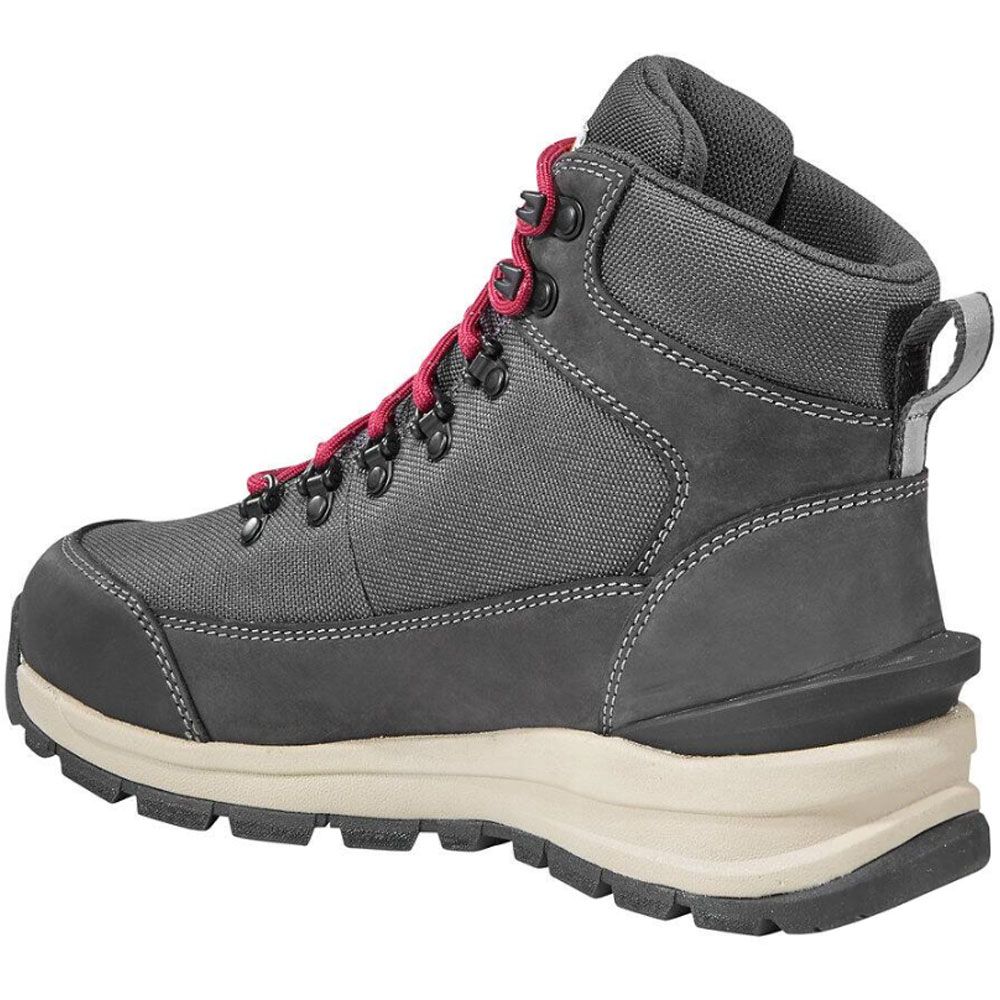 Carhartt Gilmore FH6087 Womens Non-Safety Toe Work Boots Dark Grey Back View