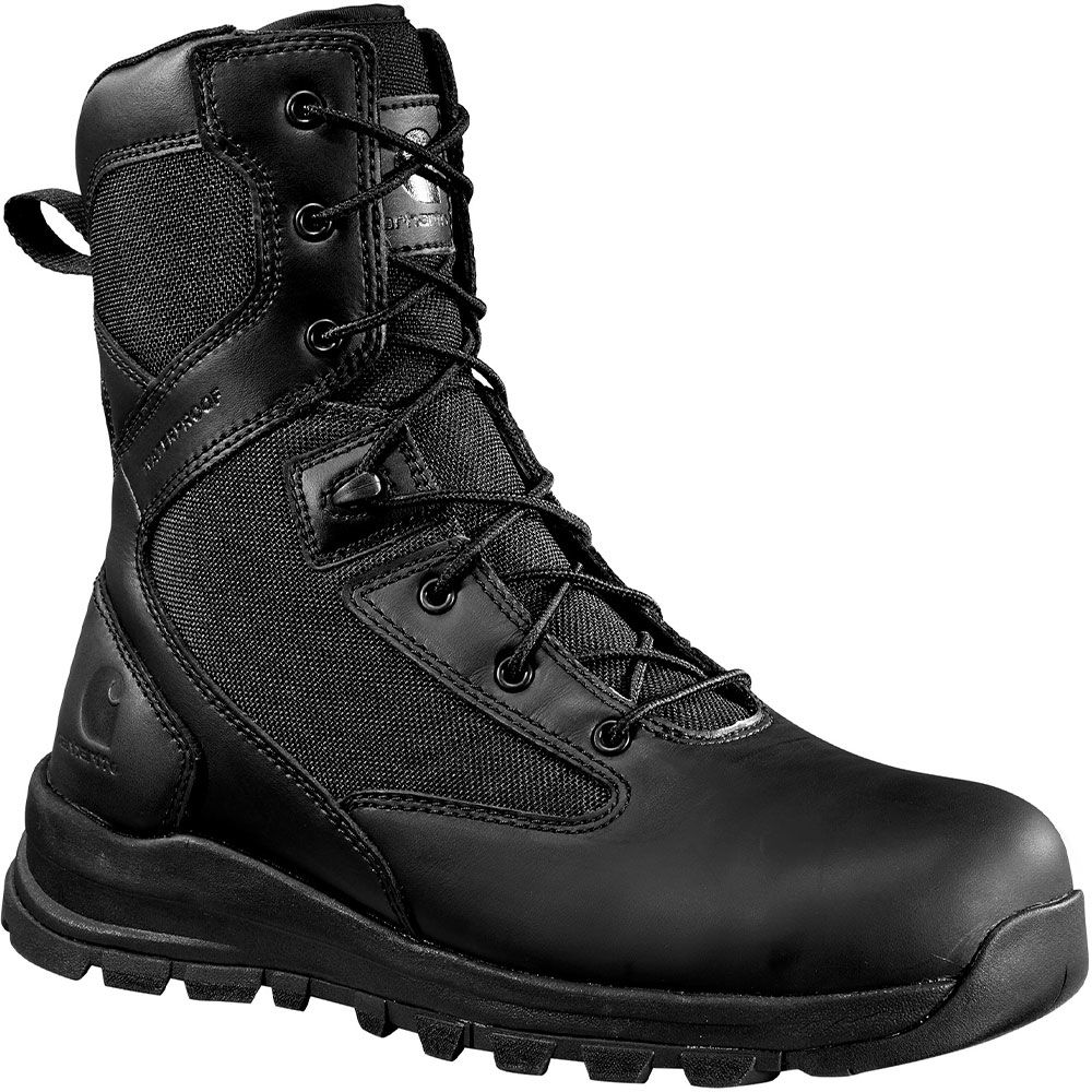 Carhartt Gilmore 8" Wp Non-Safety Toe Work Boots - Mens Black