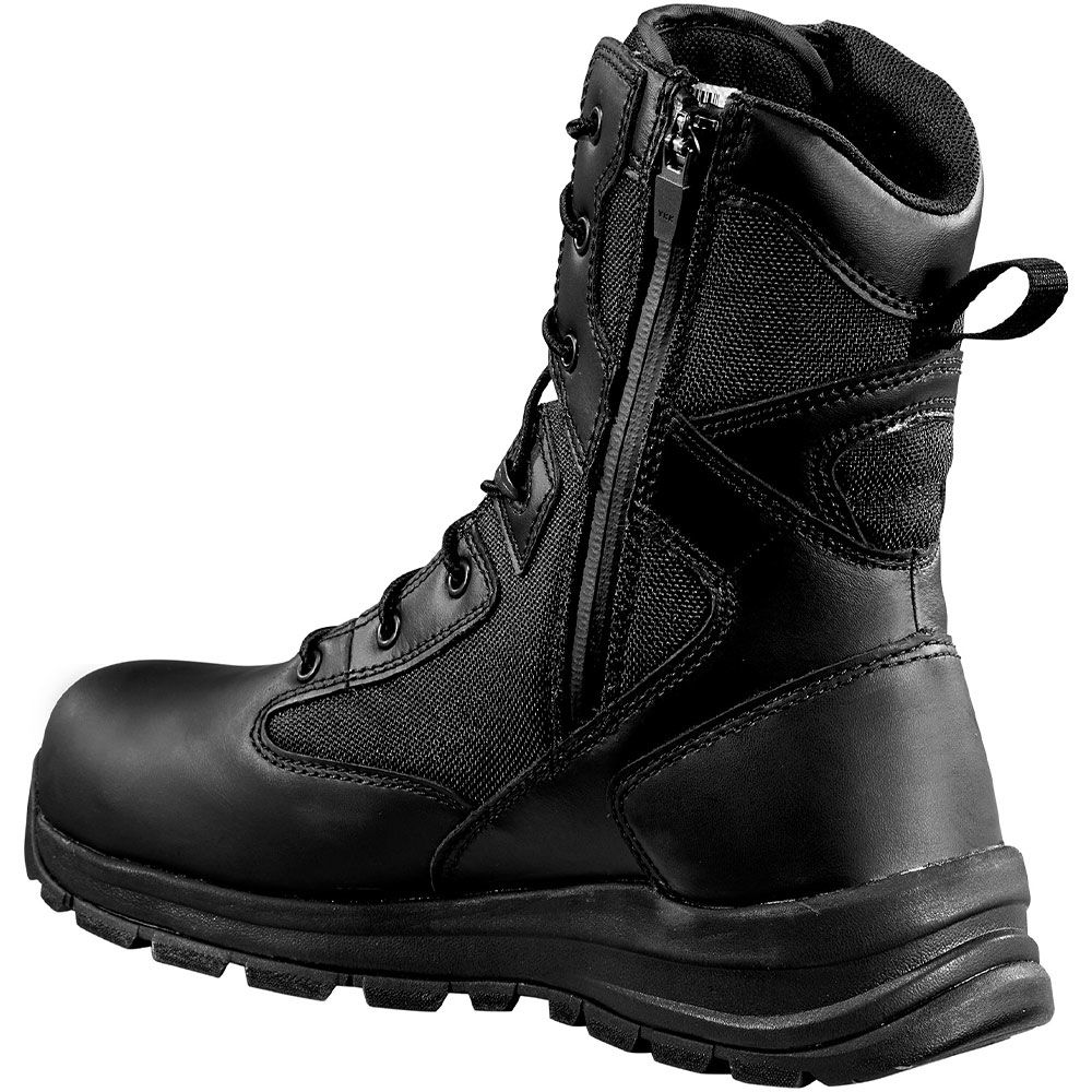 Carhartt Gilmore 8" Wp Non-Safety Toe Work Boots - Mens Black Back View