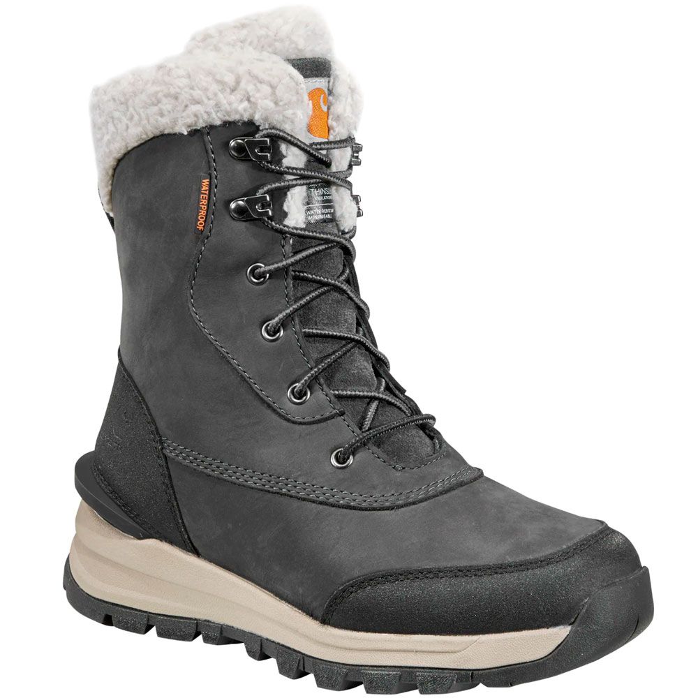 Carhartt Fh8029 8" Ins Winter Boots - Womens Dark Grey