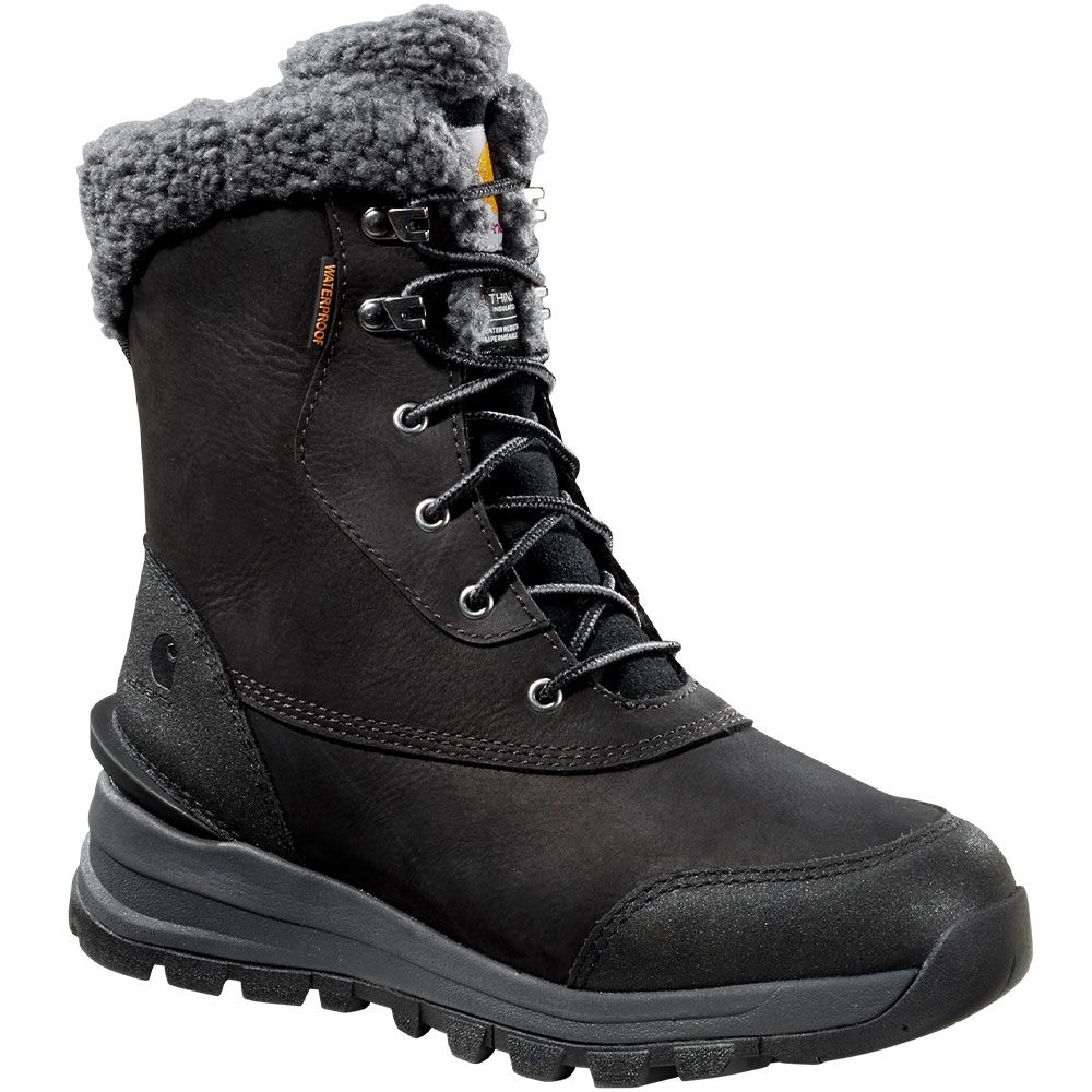 Carhartt Pellston 8" Insulated Winter Boots - Womens Black
